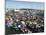 Fans Crowd into Boats, Kayaks, and Rafts Waiting for Their Chance to Catch a Home Run Ball-null-Mounted Premium Photographic Print