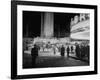 Fans Gathering around the Thearters for the New Premiere-Peter Stackpole-Framed Photographic Print