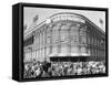 Fans Leaving Ebbets Field after Brooklyn Dodgers Game. June, 1939 Brooklyn, New York-David Scherman-Framed Stretched Canvas