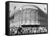 Fans Leaving Ebbets Field after Brooklyn Dodgers Game. June, 1939 Brooklyn, New York-David Scherman-Framed Stretched Canvas