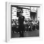 Fans Wait for Beatles-null-Framed Premium Photographic Print