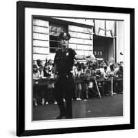 Fans Wait for Beatles-null-Framed Photographic Print