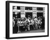 Fans Wait for Beatles-null-Framed Photographic Print