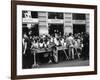 Fans Wait for Beatles-null-Framed Photographic Print