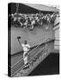 Fans Welcoming Giants Star Willie Mays at Polo Grounds-Art Rickerby-Stretched Canvas