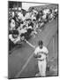 Fans Welcoming Giants Star Willie Mays at Polo Grounds-Art Rickerby-Mounted Premium Photographic Print