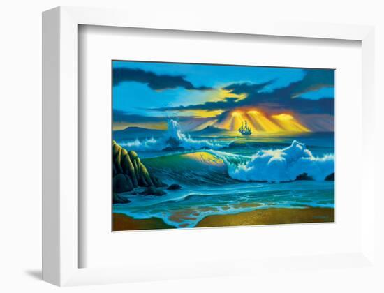 Fanta-Sea-Jim Warren-Framed Premium Giclee Print