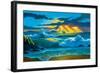 Fanta-Sea-Jim Warren-Framed Premium Giclee Print