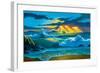 Fanta-Sea-Jim Warren-Framed Premium Giclee Print