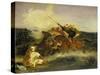 Fantaisie Arabe, 1833-Eugene Delacroix-Stretched Canvas