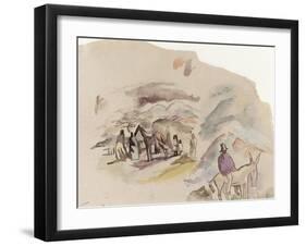 Fantaisie cubaine-Jules Pascin-Framed Giclee Print