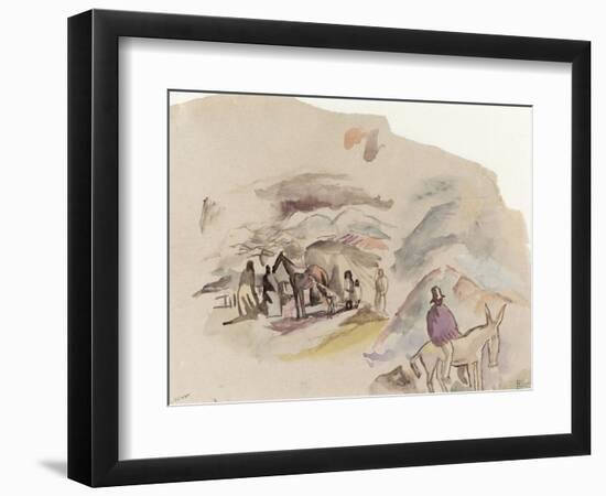 Fantaisie cubaine-Jules Pascin-Framed Giclee Print