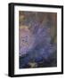 Fantaisie : éclatement orange et bleu, sur fond sombre-Odilon Redon-Framed Giclee Print