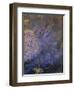 Fantaisie : éclatement orange et bleu, sur fond sombre-Odilon Redon-Framed Giclee Print