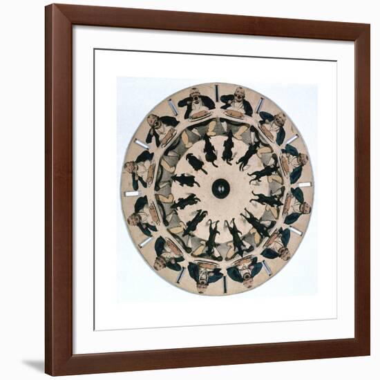 Fantascope Disc, 1833-Thomas Mann Baynes-Framed Giclee Print