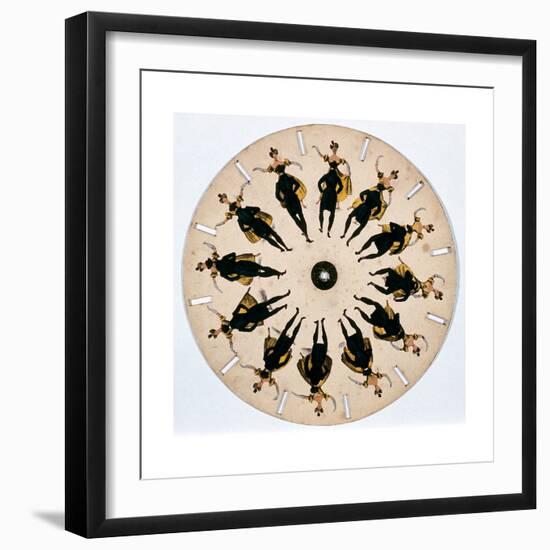 Fantascope Disc, 1833-Thomas Mann Baynes-Framed Giclee Print