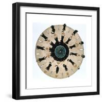 Fantascope Disc, 1833-Thomas Mann Baynes-Framed Premium Giclee Print