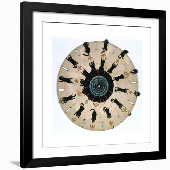 Fantascope Disc, 1833-Thomas Mann Baynes-Framed Giclee Print