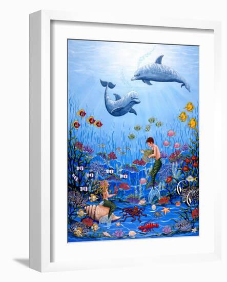 Fantasea-Sheila Lee-Framed Giclee Print