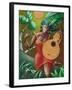 Fantasia Boricua-Oscar Ortiz-Framed Giclee Print