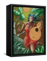 Fantasia Boricua-Oscar Ortiz-Framed Stretched Canvas