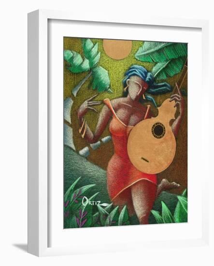 Fantasia Boricua-Oscar Ortiz-Framed Giclee Print