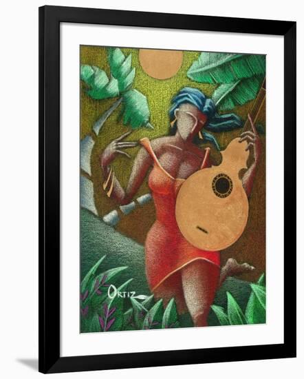 Fantasia Boricua-Oscar Ortiz-Framed Giclee Print