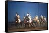 Fantasia Celebration, Meknes, Morocco-null-Framed Stretched Canvas