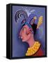 Fantasia De Los Mayas, 1999-John Wright-Framed Stretched Canvas
