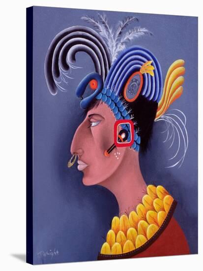 Fantasia De Los Mayas, 1999-John Wright-Stretched Canvas