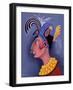 Fantasia De Los Mayas, 1999-John Wright-Framed Giclee Print