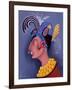 Fantasia De Los Mayas, 1999-John Wright-Framed Giclee Print