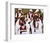 Fantasia, equestrian games in Midoun, Jerba Island, Medenine, Tunisia-null-Framed Premium Giclee Print