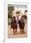 Fantasia, equestrian games in Midoun, Jerba Island, Medenine, Tunisia-null-Framed Art Print