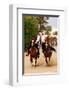 Fantasia, equestrian games in Midoun, Jerba Island, Medenine, Tunisia-null-Framed Art Print