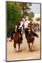 Fantasia, equestrian games in Midoun, Jerba Island, Medenine, Tunisia-null-Mounted Art Print