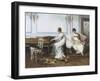 Fantasia in White, c.1854-Albert Ludovici-Framed Giclee Print