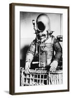 Fantastic Appearing Stratosphere Suit for Spanish Lt. Col. Emilio Herrera-null-Framed Photo