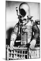 Fantastic Appearing Stratosphere Suit for Spanish Lt. Col. Emilio Herrera-null-Mounted Photo