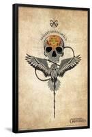 Fantastic Beasts And Where To Find Them: The Crimes of Grindelwald - Grindelwald Badge-Trends International-Framed Poster