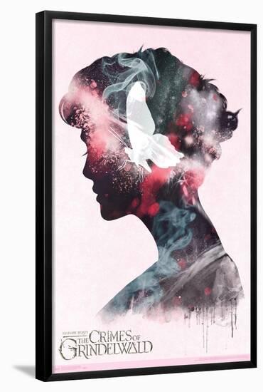 Fantastic Beasts: Crimes Of Grindelwald - Queenie Illustration-Trends International-Framed Poster