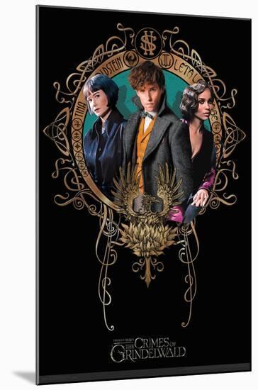 Fantastic Beasts: Crimes Of Grindelwald - Trio-Trends International-Mounted Poster