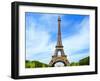 Fantastic Eiffel Tower in Paris-WDG Photo-Framed Photographic Print