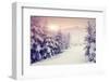 Fantastic Evening Winter Landscape-Leonid Tit-Framed Photographic Print