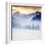 Fantastic Evening Winter Landscape-Leonid Tit-Framed Photographic Print