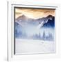 Fantastic Evening Winter Landscape-Leonid Tit-Framed Photographic Print