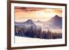 Fantastic Evening Winter Landscape-Leonid Tit-Framed Photographic Print