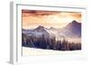 Fantastic Evening Winter Landscape-Leonid Tit-Framed Photographic Print