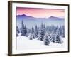 Fantastic Evening Winter Landscape-Leonid Tit-Framed Photographic Print