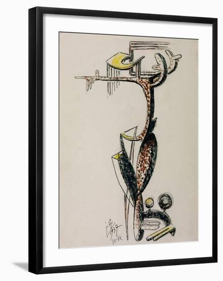 Fantastic Figure-Julio González-Framed Giclee Print